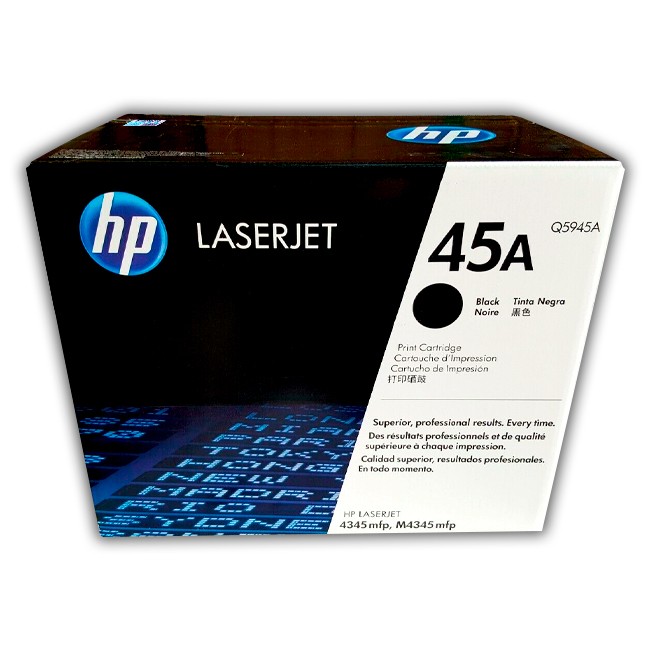 Toner HP LaserJet 4345 mfp Negro Q5945A 45A