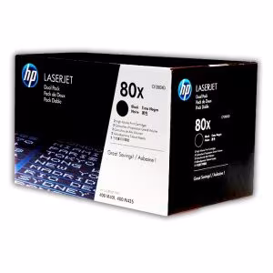 Toner HP LaserJet CF280XD 80XD Dual Pack Cartridge