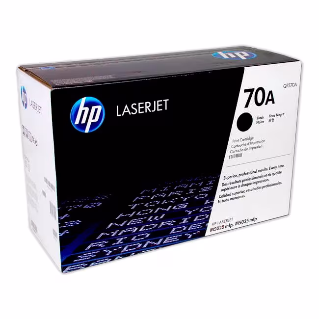 Toner HP LaserJet m5025, m5035 70a Q7570A Original Toner HP LaserJet m5025, m5035 70a Q7570A Original