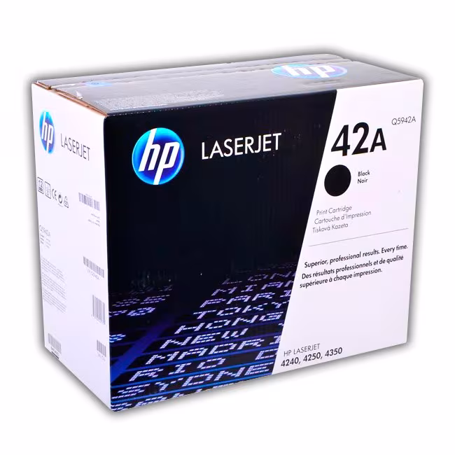 Toner HP LaserJet Q5942A Negro 42A Original Toner HP LaserJet Q5942A Negro 42A Original
