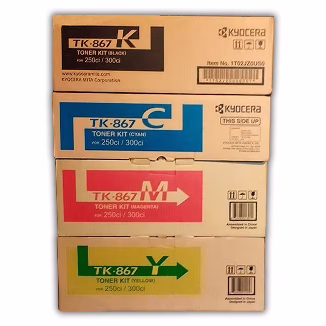 Toner Kyocera TaskAlfa 250CI, 300CI TK-867 Pack Original