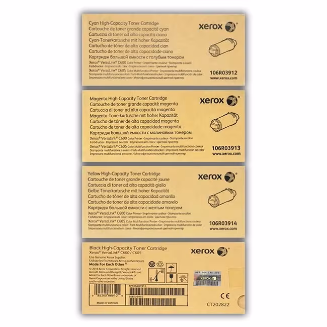 Toner Xerox Versalink C605 Pack Al Mejor Precio