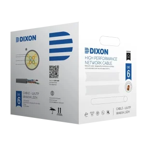 Cable UTP Dixon 9040 Cat6 LSZH 305 metros gris