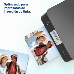 Papel Fotográfico Premium Brillante Epson S041464 High Gloss 13x18cm 20 hojas 256g/m²
