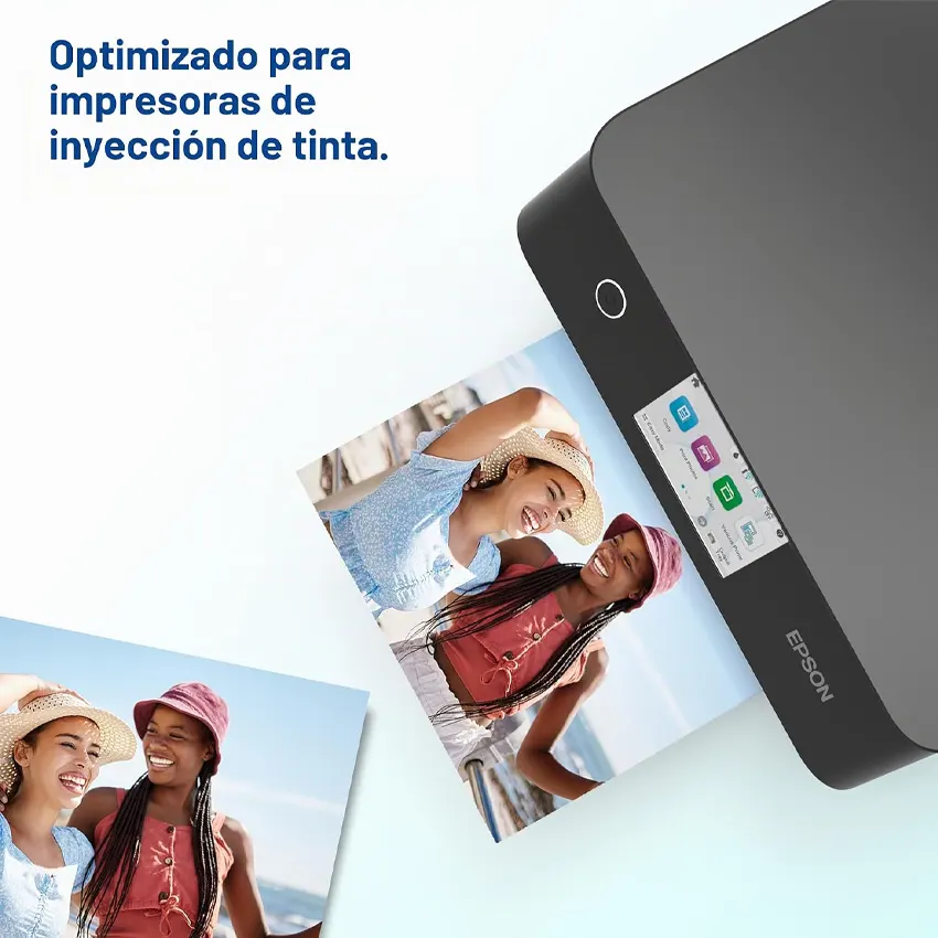 Papel Fotográfico Premium Brillante Epson S041464 High Gloss 13x18cm 20 hojas 256g/m²