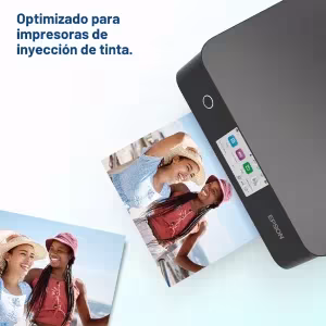 Papel Fotográfico Premium Brillante Epson S041727 High Gloss 10x15cm 4x6 100 hojas 256g/m²