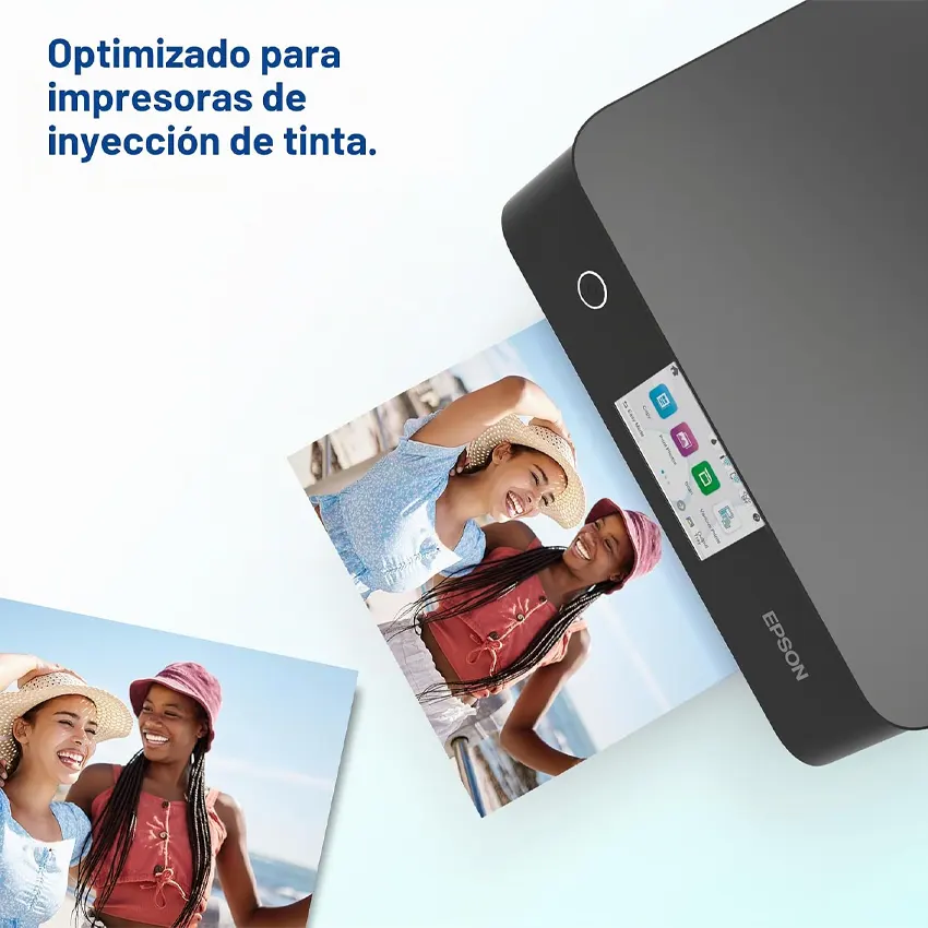 Papel Fotográfico Premium Brillante Epson S041727 High Gloss 10x15cm 4x6 100 hojas 256g/m²