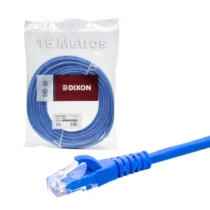 Patch cord Dixon URT46F4U-15M4B6 Cat6 15 metros