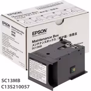 Caja de Mantenimiento Original Epson SC13MB — C13S210057 — SureColor T3170 / T3170M / T3170X / T5170 / T5170M / F570 / F571 — Tanque Tinta Residual al mejor precio en Lima con envíos a todo el Perú