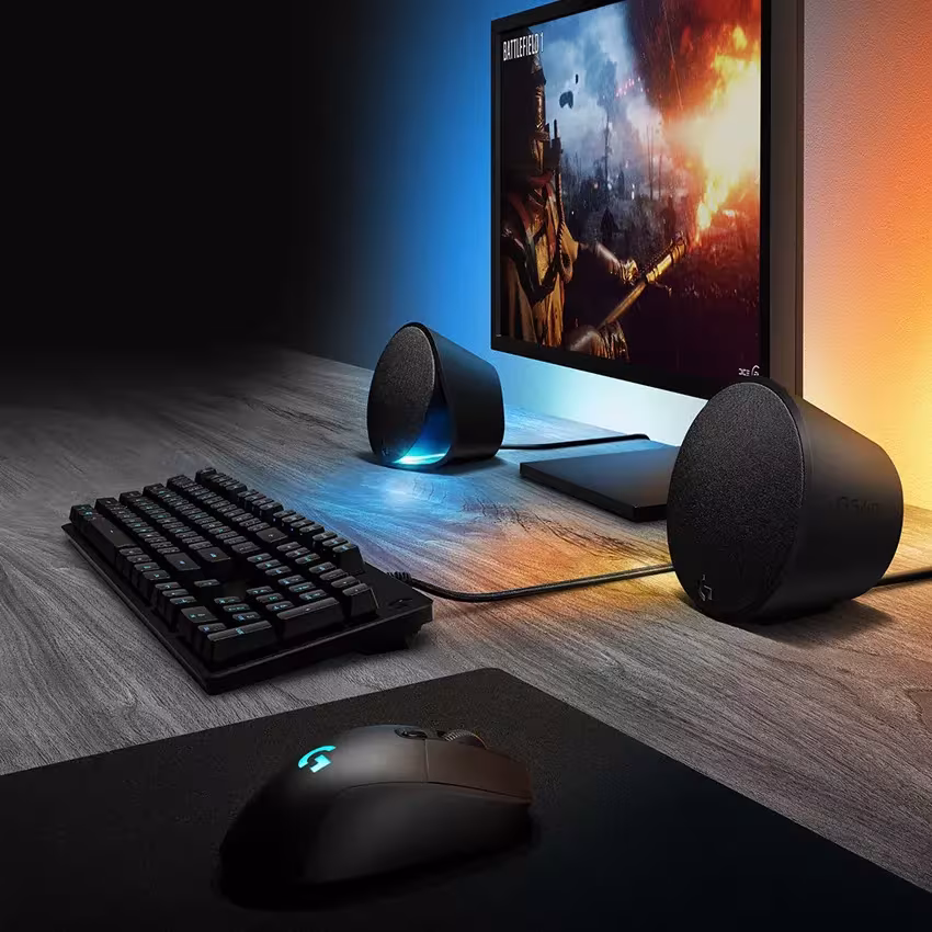 Parlantes Gaming Logitech G560 LIGHTSYNC RGB 2.1 240W Bluetooth al mejor precio en Lima con envíos a todo el Perú